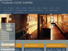 Tablet Screenshot of cicop.com