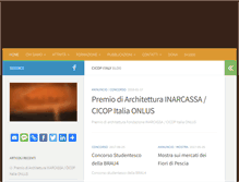 Tablet Screenshot of cicop.it